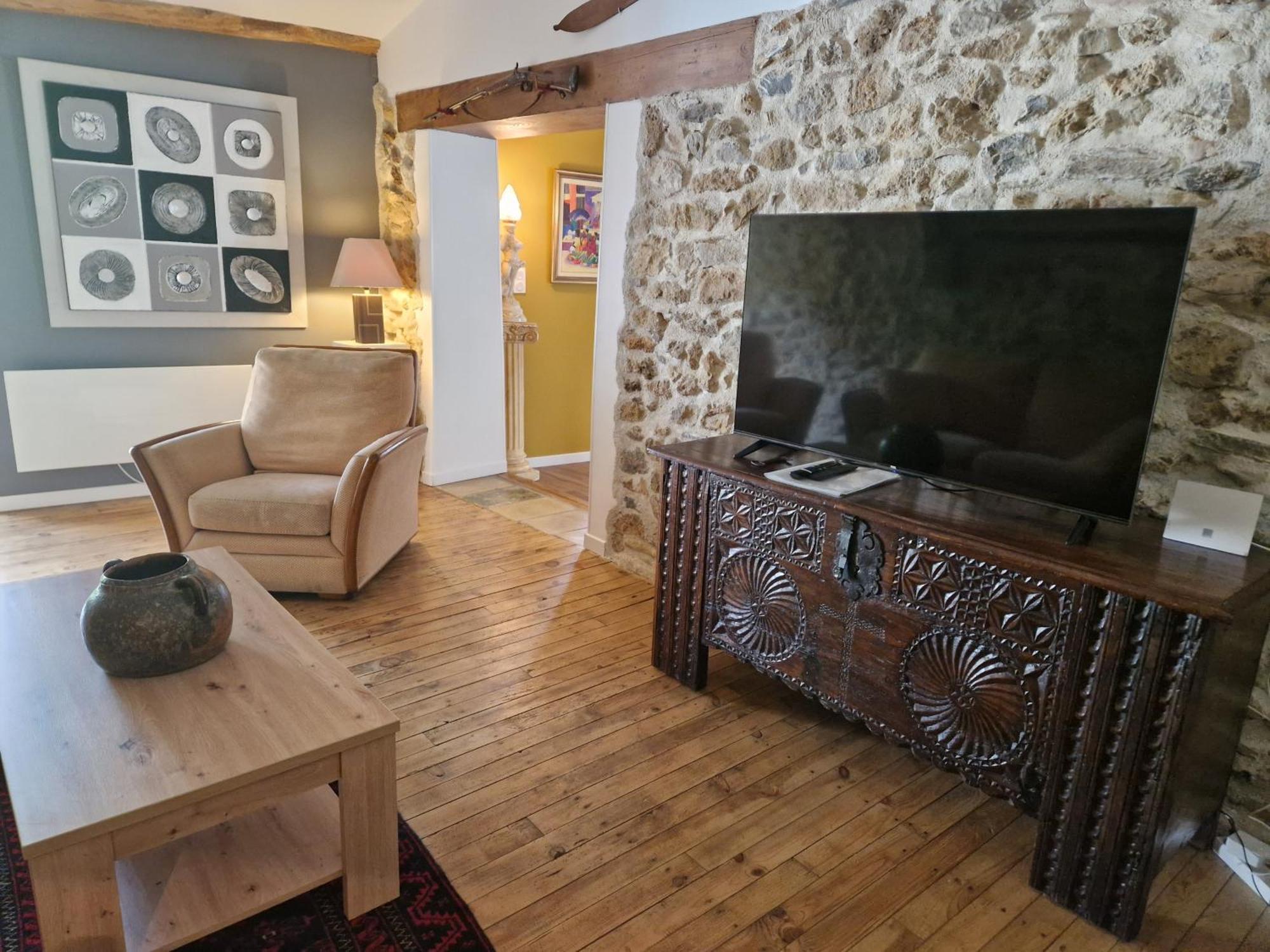 Villa Le Grand Cerf - 4 Couchages à Nalzen Extérieur photo