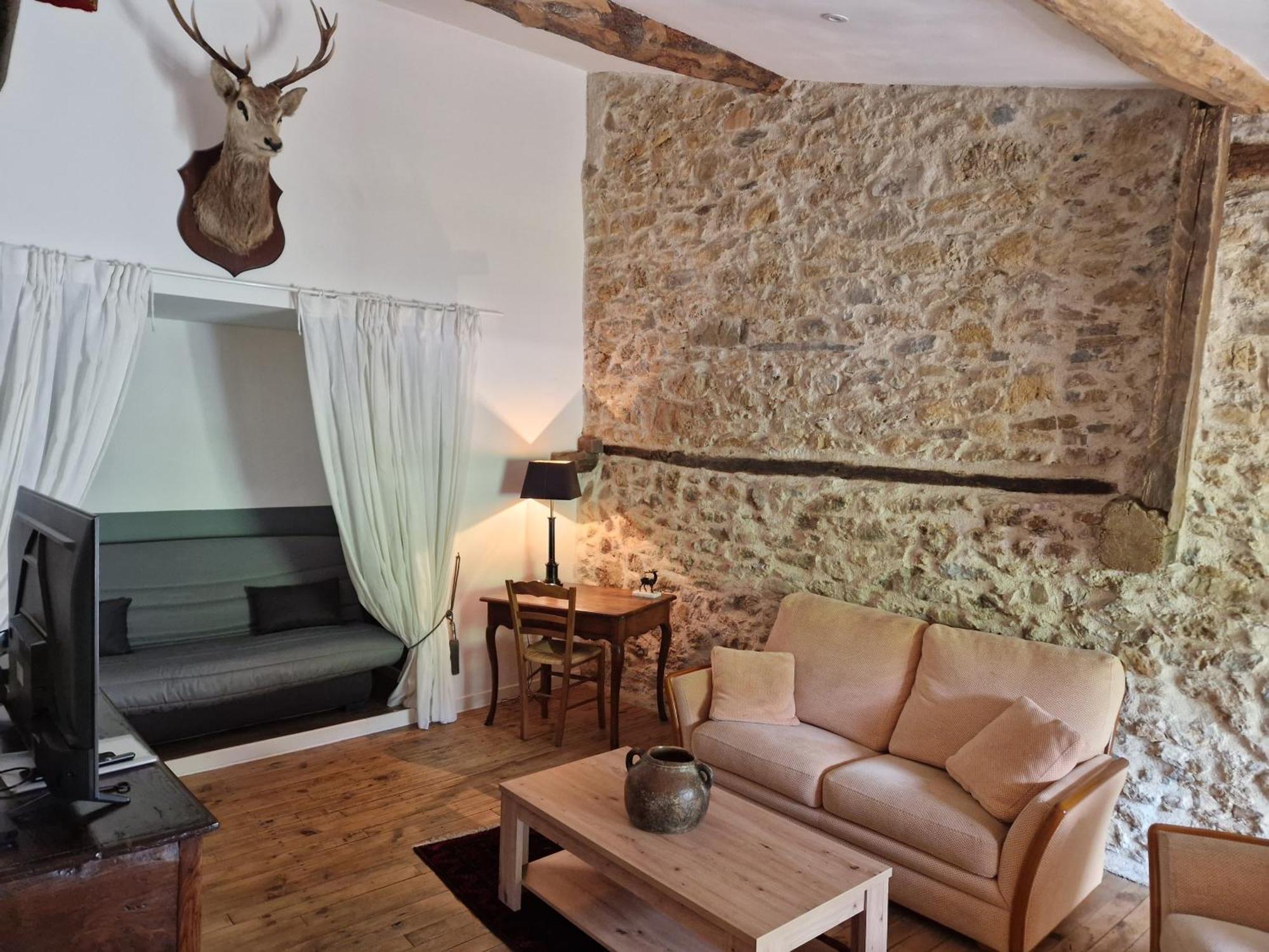 Villa Le Grand Cerf - 4 Couchages à Nalzen Extérieur photo